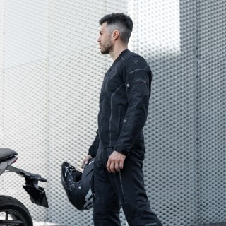 KURTKA MOTOCYKLOWA TEKSTYLNA REBELHORN HIFLOW 4 BLACK XXS