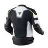 KURTKA MOTOCYKLOWA TEKSTYLNA REBELHORN HIFLOW 4 BLACK SILVER FLUO YELLOW XS