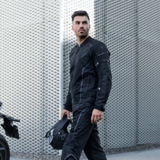 KURTKA MOTOCYKLOWA TEKSTYLNA REBELHORN HIFLOW 4 BLACK 10XL