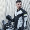 KURTKA MOTOCYKLOWA TEKSTYLNA REBELHORN HIFLOW 4 BLACK SILVER FLUO YELLOW XS