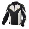 KURTKA MOTOCYKLOWA TEKSTYLNA DAMSKA REBELHORN HIFLOW 4 BLACK SILVER FLUO YELLOW WXS