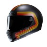 KASK MOTOCYKLOWY HJC V10 FONI BLACK RED XL