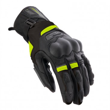 RĘKAWICE SKÓRZANE REBELHORN RANGE BLACK/ANTHRACITE/FLUO YELLOW L