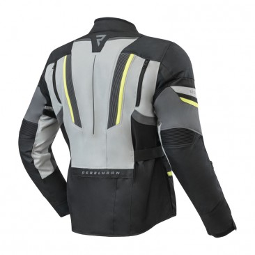 KURTKA TEKSTYLNA REBELHORN SCOUT BLACK/GREY/FLUO YELLOW 3XL