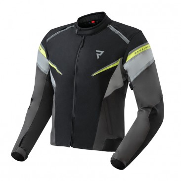 KURTKA TEKSTYLNA REBELHORN SPARK BLACK/GREY/FLUO YELLOW S