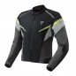 KURTKA TEKSTYLNA REBELHORN SPARK BLACK/GREY/FLUO YELLOW M