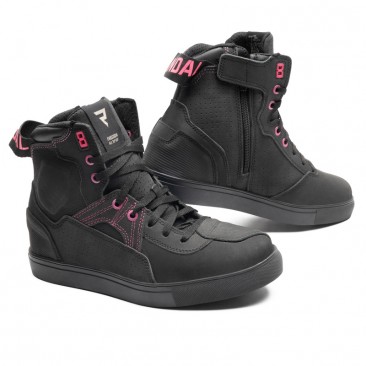 BUTY SKÓRZANE REBELHORN VANDAL BLACK/PINK 41