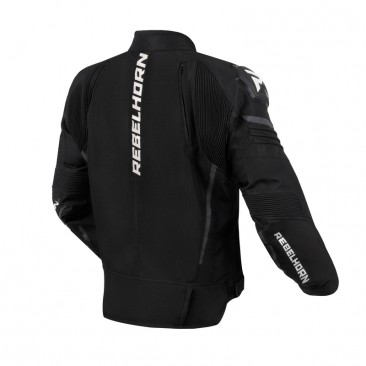 KURTKA TEKSTYLNA REBELHORN VANDAL BLACK/WHITE L