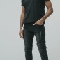 SPODNIE JEANS REBELHORN VANDAL TWILL BLACK W30L32