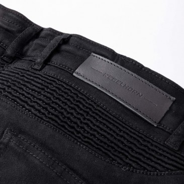 SPODNIE JEANS REBELHORN VANDAL TWILL BLACK W32L32