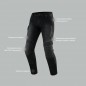 SPODNIE JEANS REBELHORN VANDAL TWILL BLACK W34L32