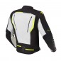 KURTKA TEKSTYLNA REBELHORN BORG BLACK/GREY/FLO YELLOW XS