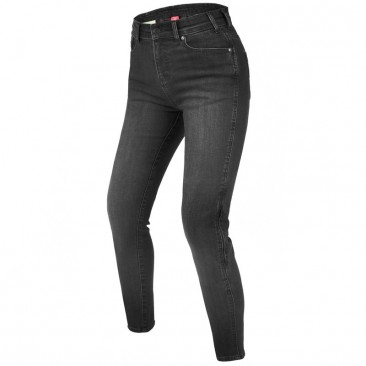 SPODNIE JEANS REBELHORN CLASSIC III LADY SLIM FIT WASHED BLACK W24L28