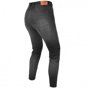 SPODNIE JEANS REBELHORN CLASSIC III LADY SLIM FIT WASHED BLACK W30L28