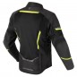 KURTKA TEKSTYLNA REBELHORN FLUX BLACK/FLO YELLOW S