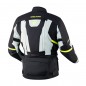 KURTKA TEKSTYLNA REBELHORN HARDY II GREY/BLACK/FLO YELLOW L