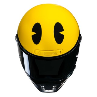 KASK MOTOCYKLOWY HJC V10 PAC-MAN BANDAI NAMCO YELLOW M