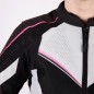 KURTKA TEKSTYLNA REBELHORN HIFLOW IV LADY BLACK/SILVER/FLO PINK DXS