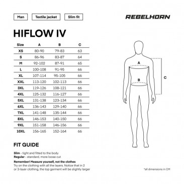 KURTKA TEKSTYLNA REBELHORN HIFLOW IV BLACK 9XL