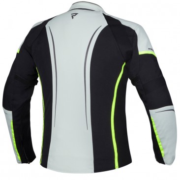 KURTKA TEKSTYLNA REBELHORN LUNA LADY BLACK/ICE/FLO YELLOW D4XL