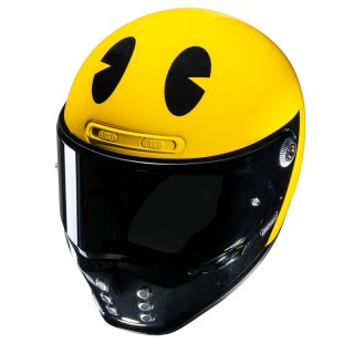 KASK MOTOCYKLOWY HJC V10 PAC-MAN BANDAI NAMCO YELLOW XL