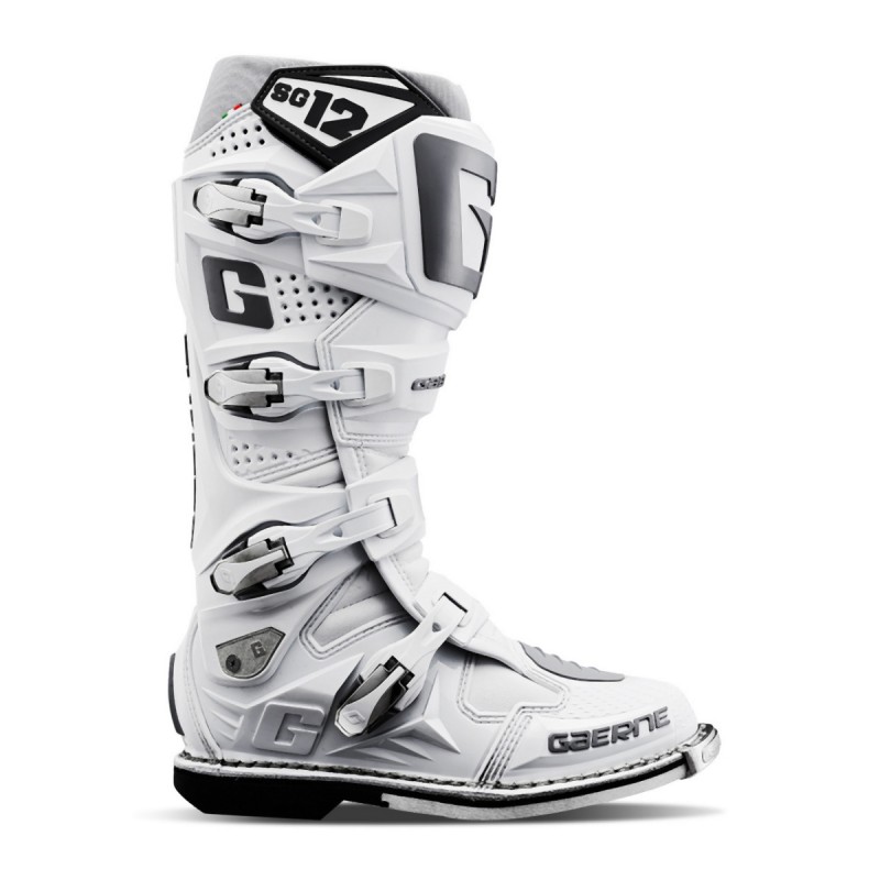 GAERNE BUTY CROSS/ENDURO MODEL SG-12 WHITE KOLOR BIAŁY ROZMIAR 46 GAERNE BUTY CROSS/ENDURO MODEL SG-12 WHITE KOLOR BIAŁY ROZMIAR 46