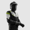 KURTKA MOTOCYKLOWA TEKSTYLNA REBELHORN HIFLOW 5 BLACK GREY FLUO YELLOW M