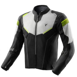 KURTKA MOTOCYKLOWA TEKSTYLNA REBELHORN HIFLOW 5 BLACK GREY FLUO YELLOW 5XL
