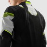 KURTKA MOTOCYKLOWA TEKSTYLNA REBELHORN HIFLOW 5 BLACK GREY FLUO YELLOW 3XL