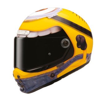 KASK MOTOCYKLOWY HJC V10 STUART MINIONS YELLOW L