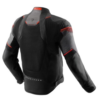 KURTKA MOTOCYKLOWA TEKSTYLNA REBELHORN HIFLOW 5 BLACK GREY RED XL