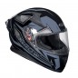 KASK OZONE INTEGRALNY ARROW BLACK/GREY XS