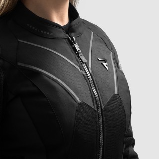 KURTKA MOTOCYKLOWA TEKSTYLNA DAMSKA REBELHORN HIFLOW 5 BLACK W5XL