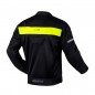 KURTKA TEKSTYLNA OZONE DART BLACK/FLUO YELLOW S