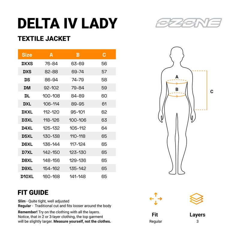 KURTKA TEKSTYLNA OZONE DELTA IV LADY BLACK DXS