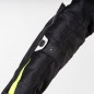 KURTKA TEKSTYLNA OZONE FLOW LADY BLACK/GREY/FLUO YELLOW DXS