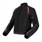 KURTKA TEKSTYLNA OZONE FLOW LADY BLACK/PINK D3XL