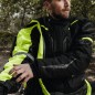 KOMBINEZON PRZECIWDESZCZOWY OZONE BLACK/FLUO YELLOW XS