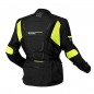 KURTKA TEKSTYLNA OZONE SAHARA BLACK/FLUO YELLOW S