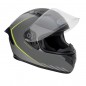 KASK OZONE INTEGRALNY SPRINT STRIPE MATTE BLACK/GREY/FLUO YELLOW S