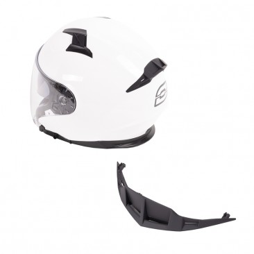 KASK OZONE OPEN FACE SQUARE WHITE S