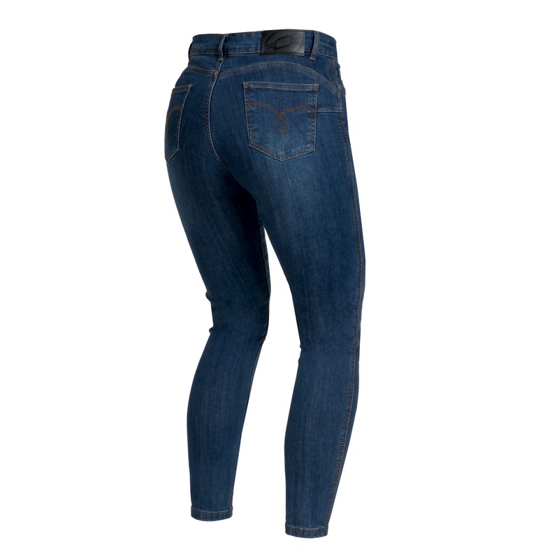 SPODNIE JEANS OZONE STRIKER LADY SLIM FIT WASHED BLUE W40L30