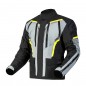 KURTKA TEKSTYLNA OZONE TOUR III BLACK/GREY/FLUO YELLOW XL