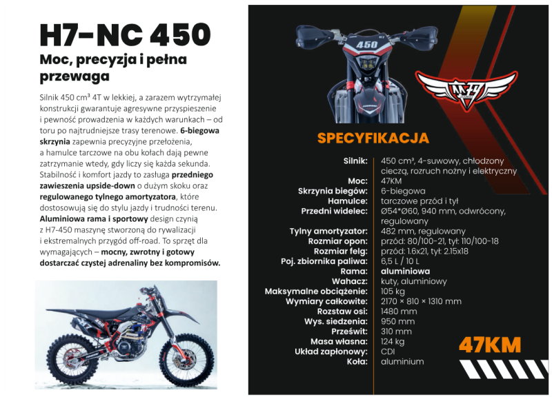Zuumav Moto H7 - NC450ccm Zuumav Moto H7 - NC450ccm