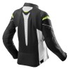 KURTKA MOTOCYKLOWA TEKSTYLNA DAMSKA REBELHORN HIFLOW 5 BLACK GREY FLUO YELLOW W3XL