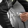 KURTKA MOTOCYKLOWA TEKSTYLNA DAMSKA REBELHORN HIFLOW 5 BLACK GREY FLUO YELLOW WXL