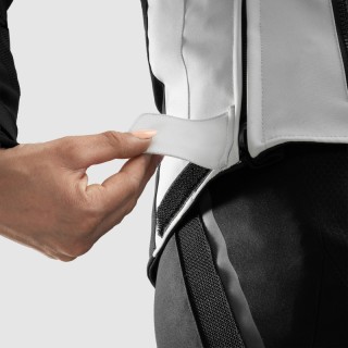 KURTKA MOTOCYKLOWA TEKSTYLNA DAMSKA REBELHORN HIFLOW 5 BLACK GREY FLUO YELLOW WXL