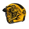 KASK MOTOCYKLOWY HJC V31 FLAME YELLOW BLACK M