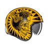 KASK MOTOCYKLOWY HJC V31 FLAME YELLOW BLACK M
