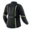KURTKA MOTOCYKLOWA TEKSTYLNA DAMSKA REBELHORN HIKER 3 BLACK FLUO YELLOW WXS